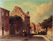 unknow artist European city landscape, street landsacpe, construction, frontstore, building and architecture. 109 oil painting picture wholesale